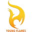 H34T Young Flames logo