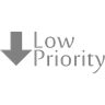 Low Priority logo