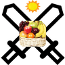 Super Sunshine Fruit Basket Warriors logo