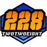 TWOTWOEIGHT logo